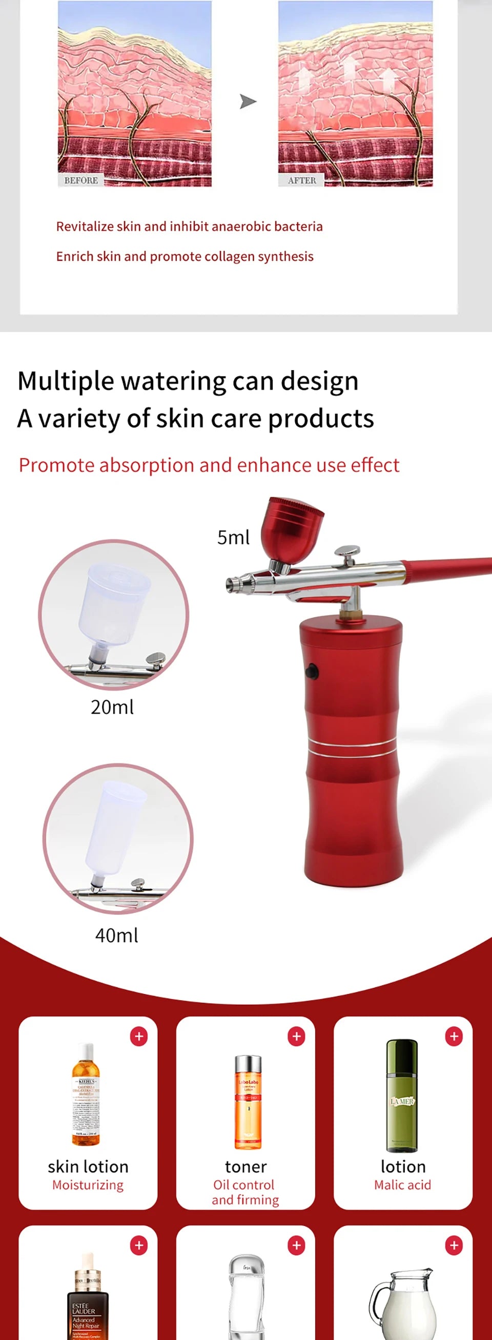 Professional Disinfectant Fogger Machine Airbrush Nail With Compressor For Nails Cake Tattoo Makeup Paint Air Spray Gun Oxygen I