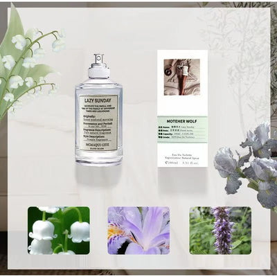 Lazy Weekend Lab Perfume Brand Unisex Mixed Sandalwood Musk Eau De Toilette Fresh Natural Lasting Fragrance Charming Perfume