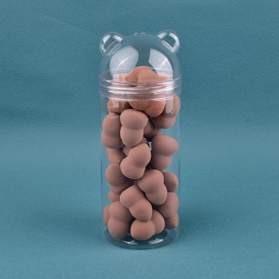 6/30/100Pcs Mini Makeup Sponge Soft Cute Face Beauty Egg Cosmetic Powder Puff for Foundation Cream Concealer Makeup Blender Tool