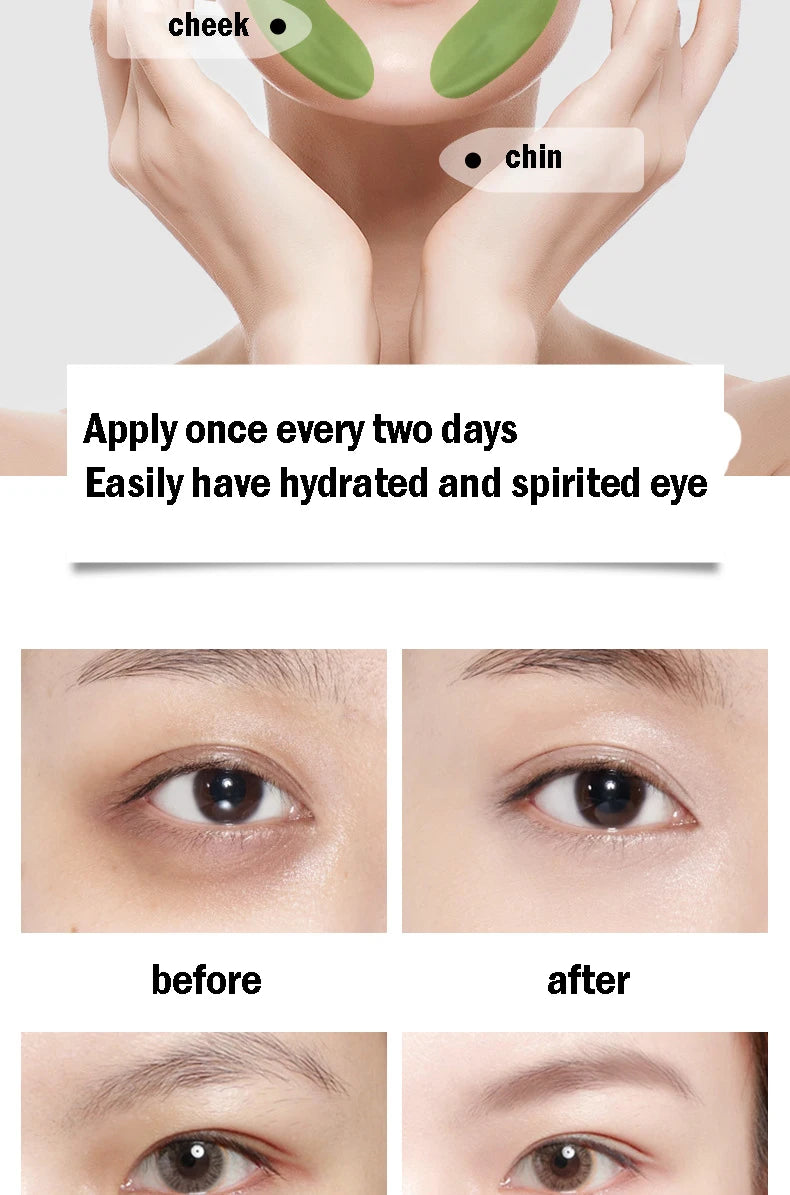 60pcs/box Seaweed Gold Collagen Eye Mask Anti Dark Circles Removal Eyes Bags Moisturizing Anti-aging Eye Patches Eyes Gel Mask