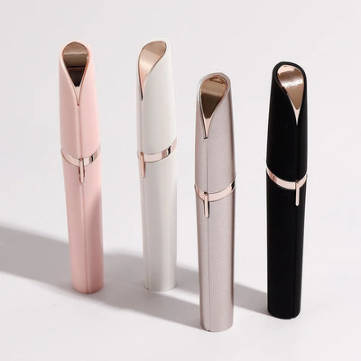 Electric Eyebrow Trimmer Mini Eyebrow Epilator Portable Facial Hair Shaver Lip Hair Nose Hair Removal Razor Women Trimmers