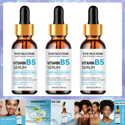 B5 Hyaluronic Acid Serum Facial Anti A-ging W-rinkle Lift Firming Fine Lines Lightening Dark Circle Skin Brightening Hyalu Serum