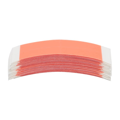 36pcs/bag Duo-Tac Strong Thin Red Hair System Tape Double Side Adhesive Tape For Lace Wig Toupee Easy Cleanup Tape