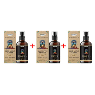 Blue Lotus Essential Oil Pure Organic Aromatherapy Diffusers Humidifiers Hair Nails Body Care Refresh Relax Moisture Plant Oil