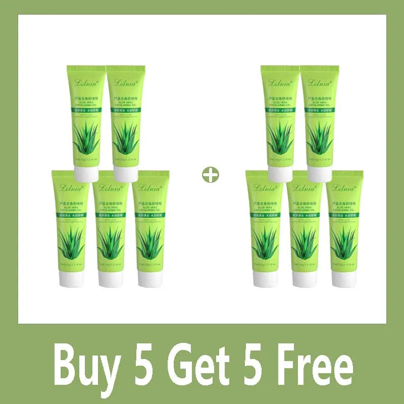 Facial Exfoliating Gel, Non-Scrub Gentle Exfoliant for Face & Body Dead Skin Peeling & Cleansing, Revealing Glowing Skin 30ml