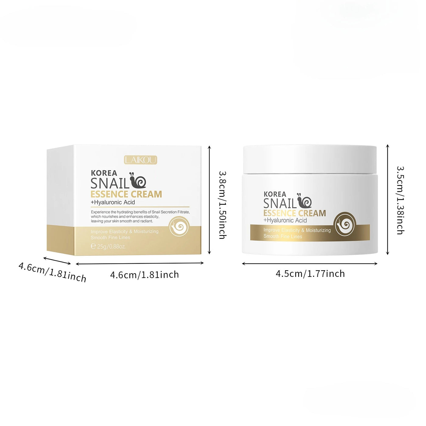 Snail Collagen Face Cream Facial Serum Firming Nourishing Moisture Repair Face Damaged Lift Firm Smooth Skin Korean Skin Care