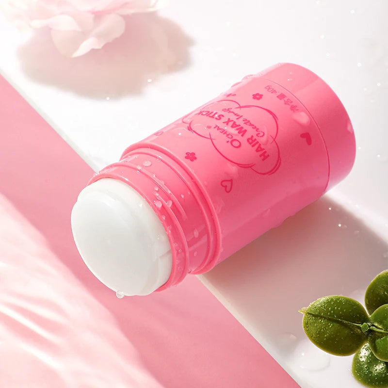 O’CHEAL 40g Hair Wax Stick Hair Artifact Finishing Broken Hair Cream Hair Spray Fix Wax Anti-frizz Body Cream Stick Wax Stick