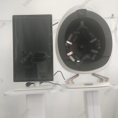 15.6 inch New 3D Facial Skin Analyzer Machine Skin Analyzer Facial Machine 8 Light Spectrum Skin Analysis Scanner