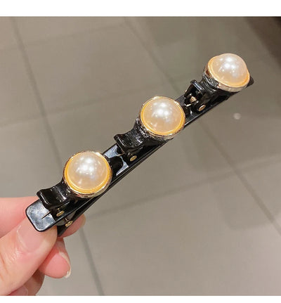 Double Layer Braided Hairpin Broken Hair Fixed Clip Women Girls Korean Fashion Hairpin Headband Hairpin Lazy Styling Accessories