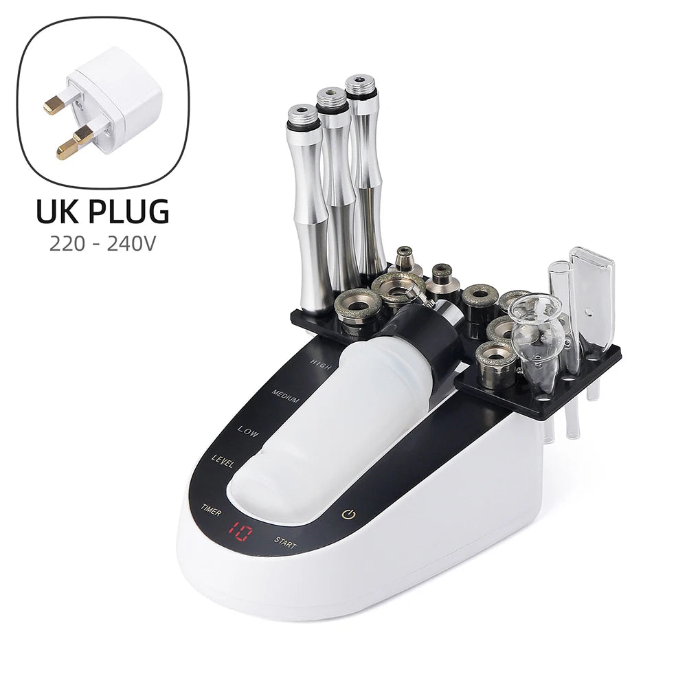 Professional Facial Diamond Microdermabrasion Machine Home Use Face Peeling Beauty Machine Exfoliation Pore Cleaning Skin Care