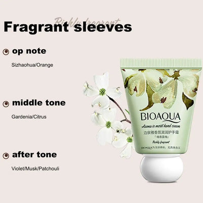 1pcs Fragrant Hand Cream For Women Moisturizing Anti-wrinkle Repair Anti Dry Hand Skincare Lotion Hands Care Christmas Gift