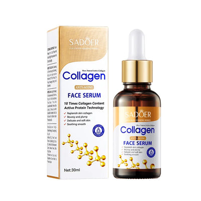 1/3/5pcs SADOER Collagen Face Serum skincare Facial Essence Liquid Anti-aging Moisturizing Nourishing Facial Serum Skin Care