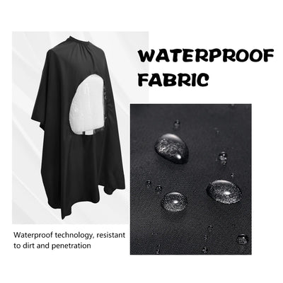 Barber Hairdresser Aprons Transparent Anti static Haircut Capes Waterproof Aprons Eagle Shawls Salon Barbershop Tools