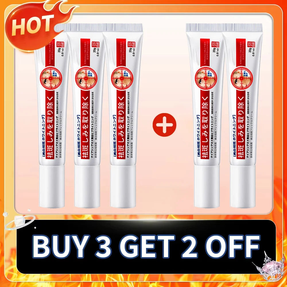 Mild niacinamide whitening and blemish cream, lightens melanin dull pigment, moisturizes skin care