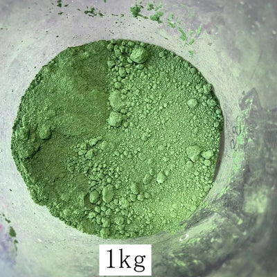 Cosmetic Grade Matte Chromium Oxide Hydroxide Green Pigment Iron Oxide Powder Use Lipstick DIY Nail Polish Brick Paint Candle