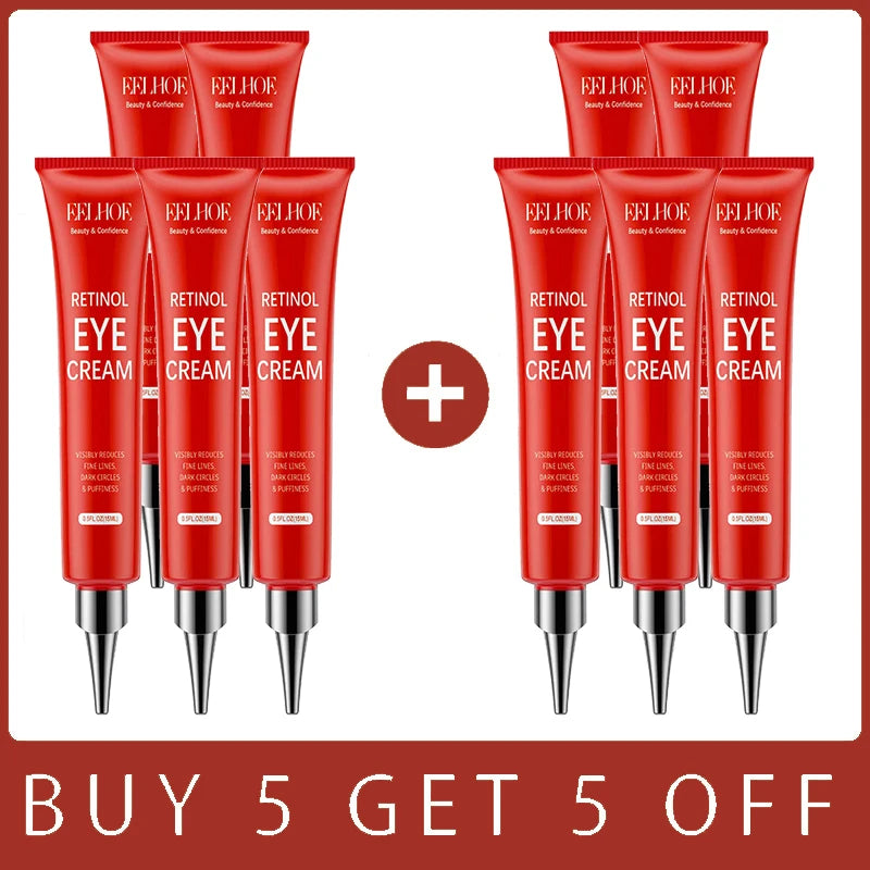 Anti Wrinkle Eye Cream Remove Eye Bags Puffiness Lifting Firming Smooth Skin Care Moisturizing Instant Eye Massage Cream