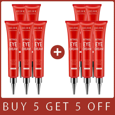 Anti Wrinkle Eye Cream Remove Eye Bags Puffiness Lifting Firming Smooth Skin Care Moisturizing Instant Eye Massage Cream