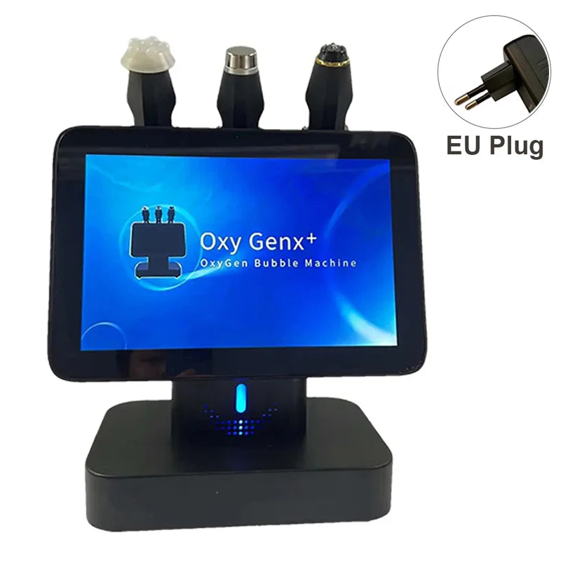 Professional CO2 Oxygen Facial Device Skincare Bubble Machine Hydro Dermabrasion 3 In 1 Facial Electric Massager Skin Cleansing