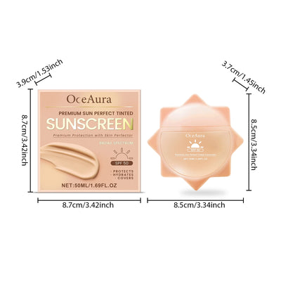 Sunscreen For Face Whole Body SPF 50+ UV Resistant Skin Protection Anti Sunburn Oil Control Moisturizing Sun Isolation Cream