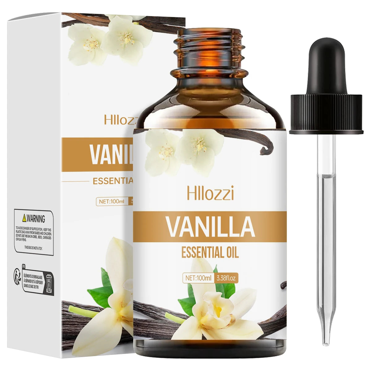 100ml/60ml/30ml Vanilla essential oil Hydrating and moisturizing Skin care Aromatherapy essential oil Aromatherapy Humidifier