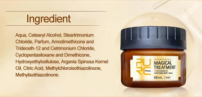 PURC Protein Magical Hair Mask Set Repair Damage and Dry Men Women Shiny Hair Treatments Products 60ml/120ml