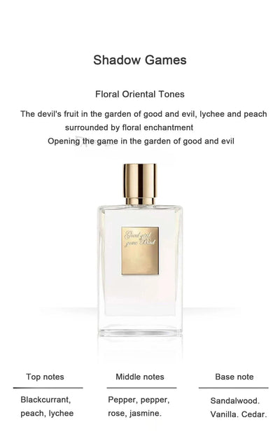 A 50 - ml brand perfume with an atomizer, suitable for both women and men, has a long - lasting fragrance. It combines woody ele