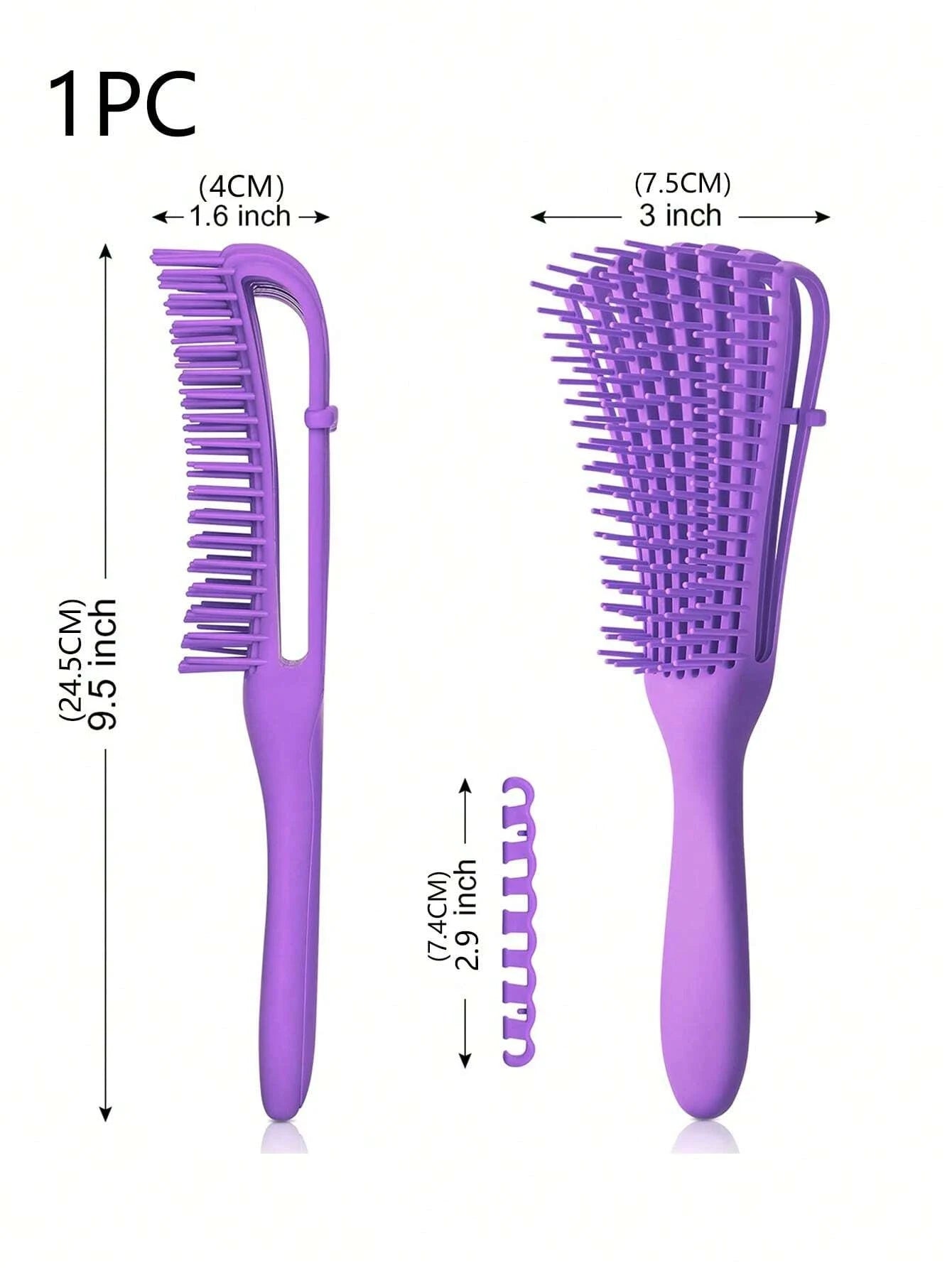 1pcs Octopus Hair Brush Detangling 8-claw Comb Scalp Massage Comb Anti-static Hollow Tangled Hairbrush Hair Styling Tools