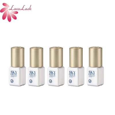 Sky Glue NEW 0.5s Original Korea Fastest Drying Eyelash Extension Glue 5ml Lasting 6 Week False Lash Tool SKY Cola