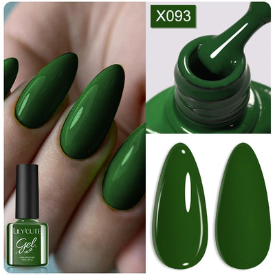 LILYCUTE 7ml Fluorescent Crackle Gel Nail Polish Summer Neon Red Green Vernis Semi Permanent UV Gel Nail Art Manicure For Nails