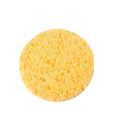 5-10pcs Face Round Makeup Remover Tools Wood Pulp Makeup Beauty Sponge Cellulose Compress Cosmetic Puff Facial Washing Sponge