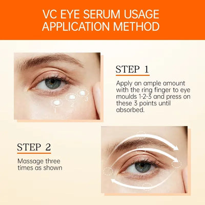 VC Lutein Eye Essence Oil Eye Roller Ball Removes Dark Circles Dullness Eraser Eye Bag Fade Fine Line Nourishing Essence