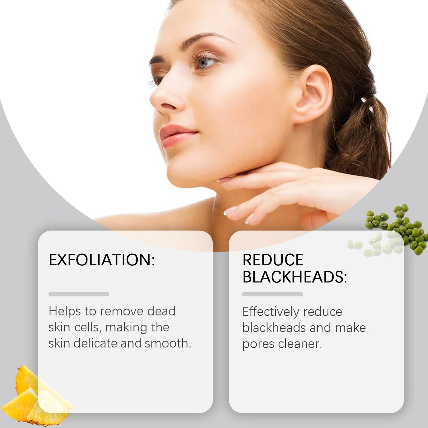 Enzyme Face Wash Powder 75g Gentle Exfoliating Cleanser for Sensitive Skin Removes Dirt Brightens Skin Travel Friendly Formula