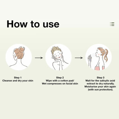 Pore Clear Exfoliation AHA+BHA Exfoliating Pads Skin Moisturizing Gentle Exfoliation Deep Cleansing Exfoliating Pads