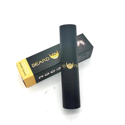 Men Beard Filling Stamp Beard Pencil Filler Waterproof Moustache Pen Beard Brush Enhancer Moustache Coloring Shaping Sweatproof