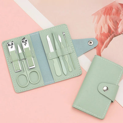 7-piece Nail Clipper Set Complete Set Of Household Nail Clippers Manicure And Beauty Tools Portable Nail Clipper Set