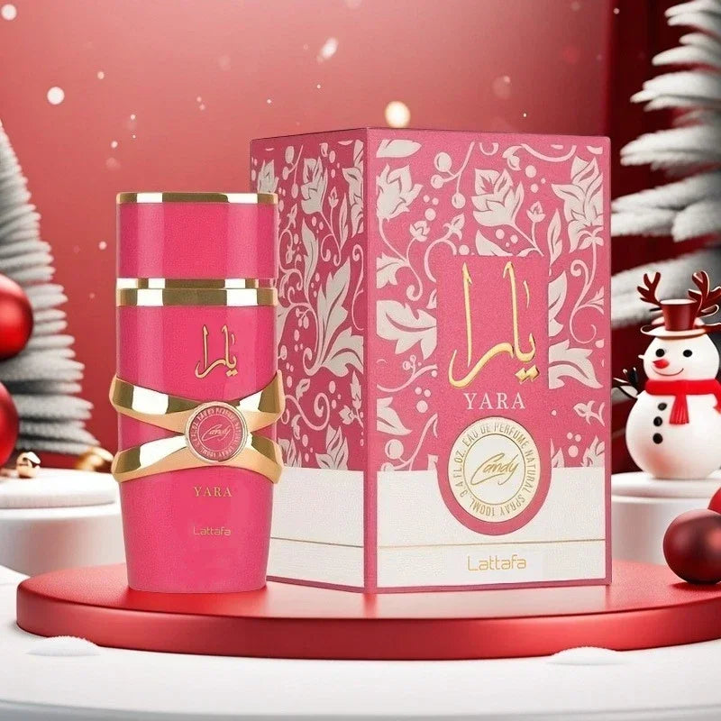 Original Lattafa Yara Candy Eau de Parfum EDP Spray for Women Spray 3.4 oz / 100 ml NEW Long-lasting best gift