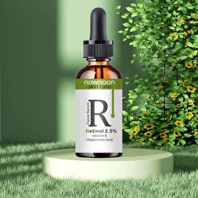 Retinol Facial Serum Anti Wrinkle Remove Dark Whitening Spots Face Essence With 2.5% VitaminC Anti-Aging  Facial Skin Care Serum