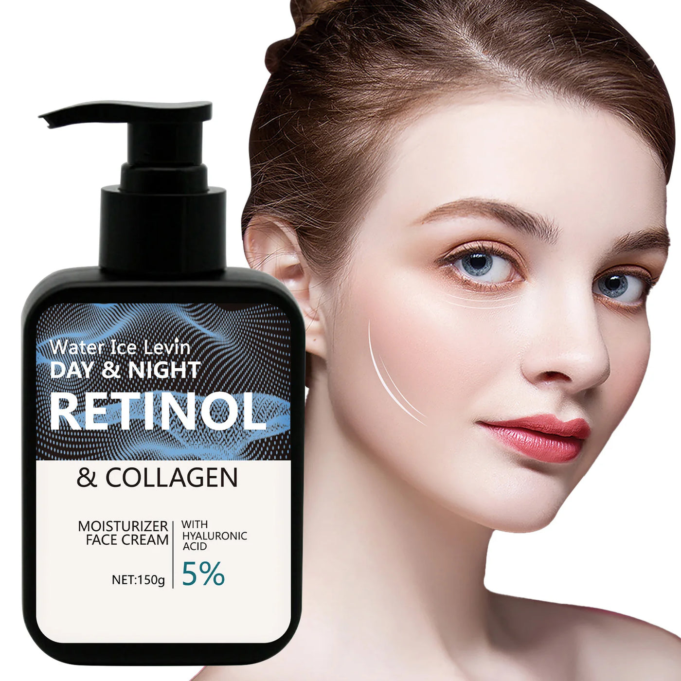 Advanced Retinol Facial Cream: Contains Collagen’S Day/Night Moisturizing Cream Hydrating, Firming. Light, Non-Greasy. For Face and Neck. Suitable for Both Men and Women Ideal Holiday Gifts