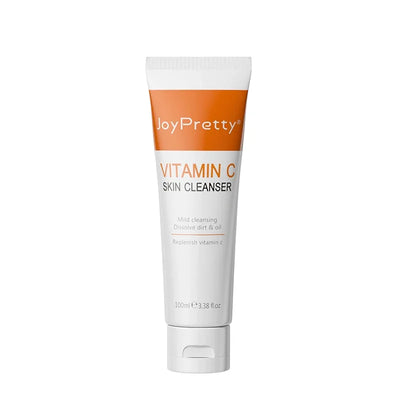 JoyPretty Vitamin C Facial Cleanser Oil Control Exfoliates Deep Cleaning Moisturizing Face Skin Care Cosmetics