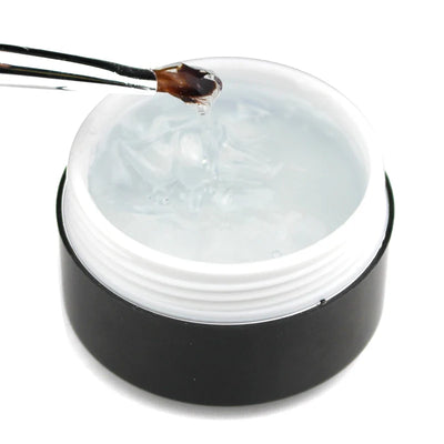 CHUNSHU Solid Jelly Extension Nail Gel Polish 15g Poly Builder Construction Gel For Nails Extend Semi Permanent UV White Varnish