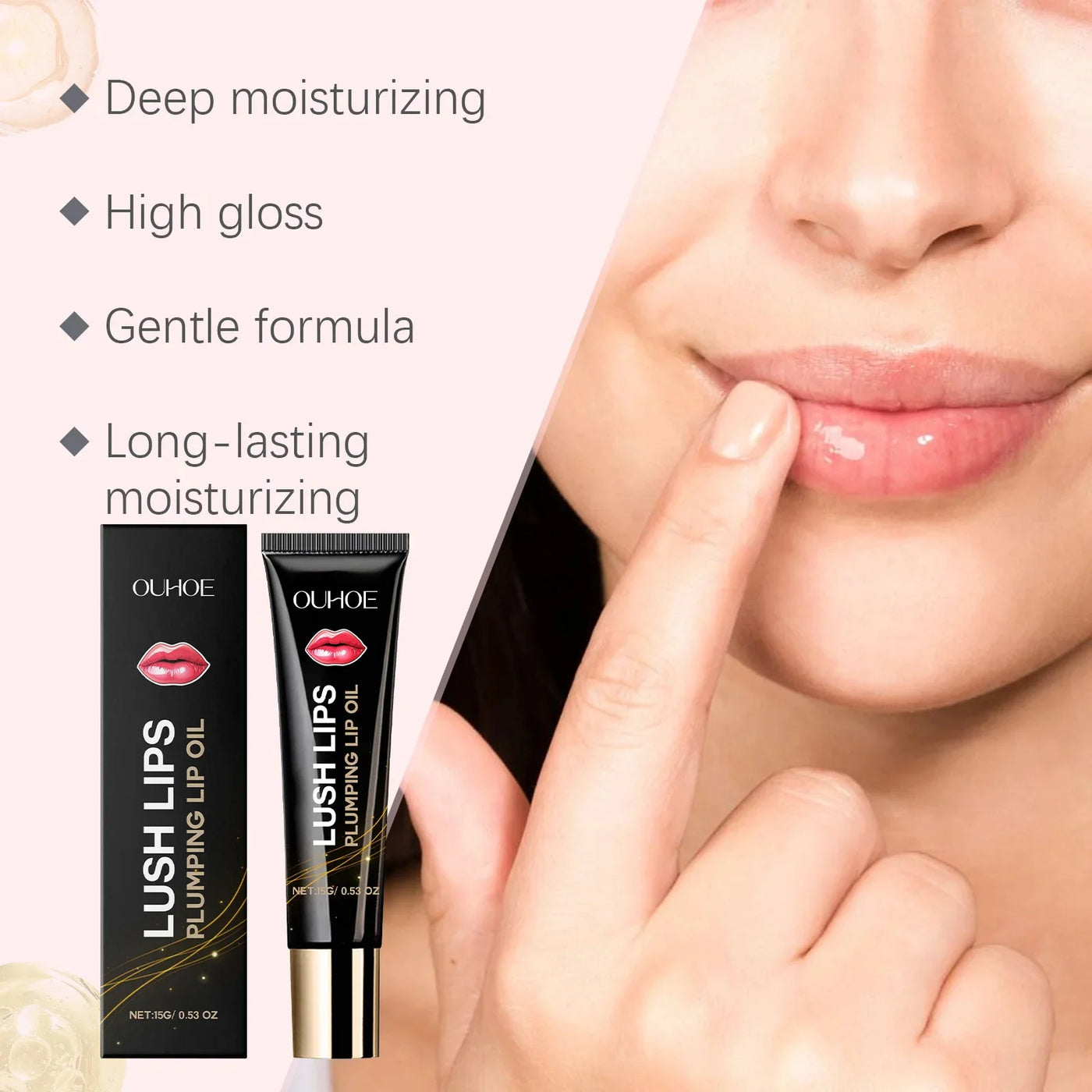 Lip Plumper Oil Instantly Volumising Increase Lip Elasticity Long-lasting Moisturizing Lush Lip Plumper Gloss Sexy Beauty Makeup