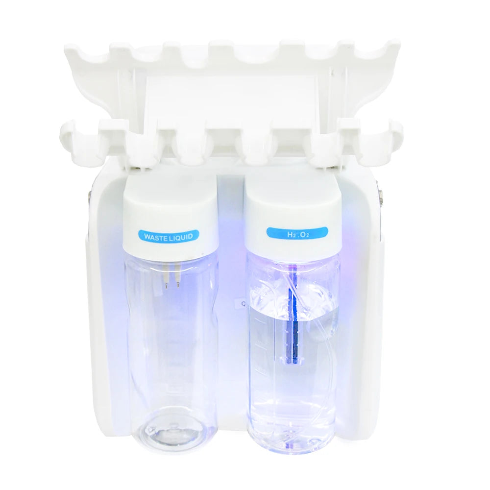 6 in1 Hydro Water Oxygen Jet Peel Machine Oxy Spray Facial Machine Cleaning RF Lifting Dermabrasion Skin Care Beauty Device Spa