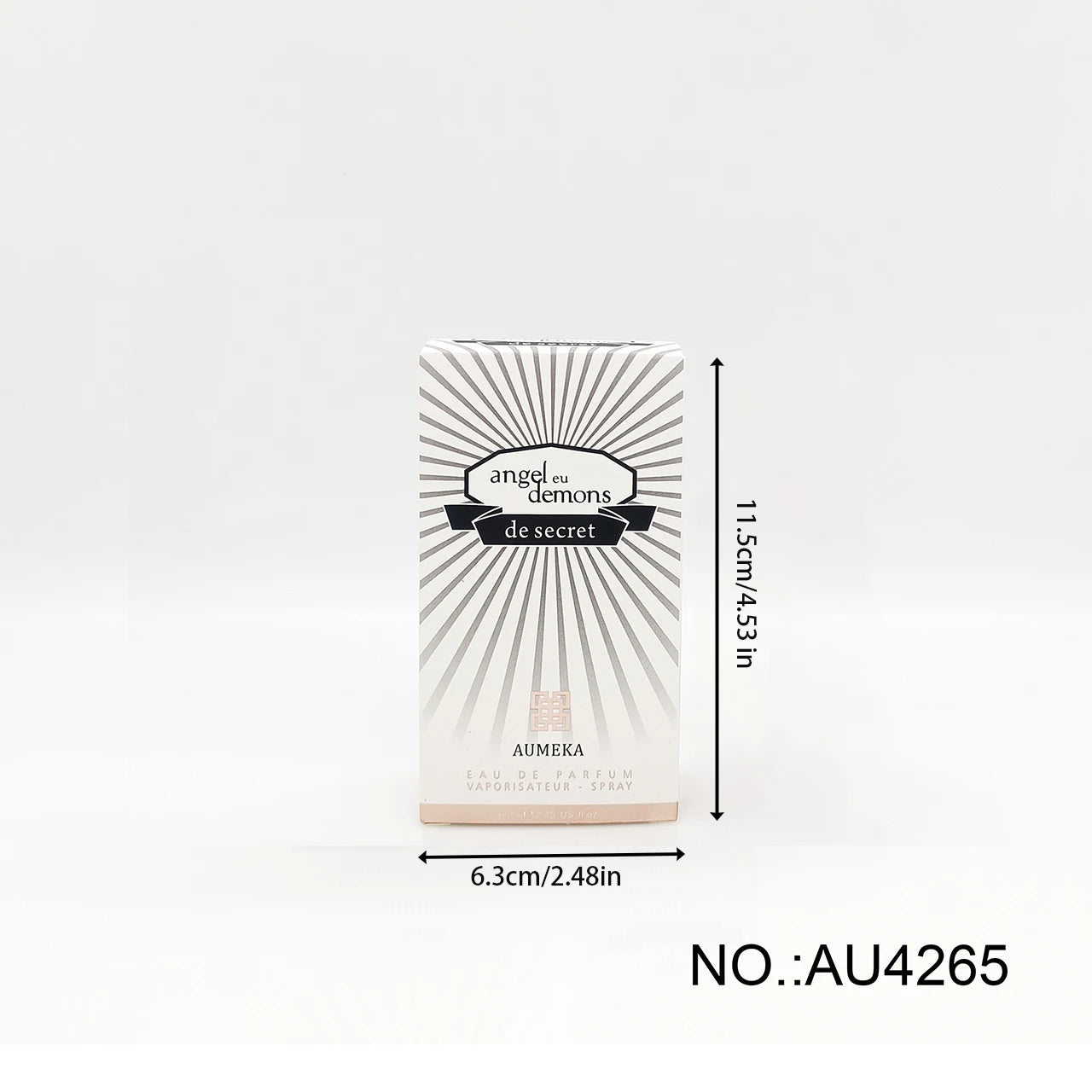 AUMEKA Women Perfume Original Luxury Makeup Arabes Fruity Floral Long Lasting Eau De Parfum Spray 65ml Angel Eu Demons AU4265