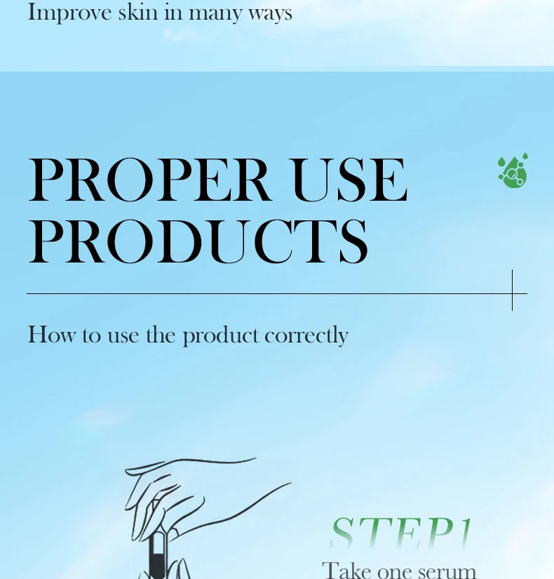 SADOER Aloe Vera Anti Aging Face Serum Moisturizing Brightening Firming Hydrating Facial Essence Beauty Face Skin Care Products