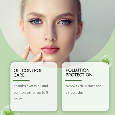 HOYGI Green Tea Cleansing Mask Blackhead Removal Anti Acne Oil Control Shrink Pores Purifying Reduce Brightening Face Skin Care