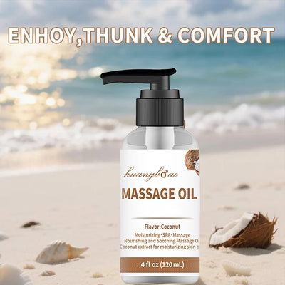 Lavender Massage Oil for Couples - Full Body Massage Oil for Date Night Massage Smooth Gliding Formula Valentine's Day present