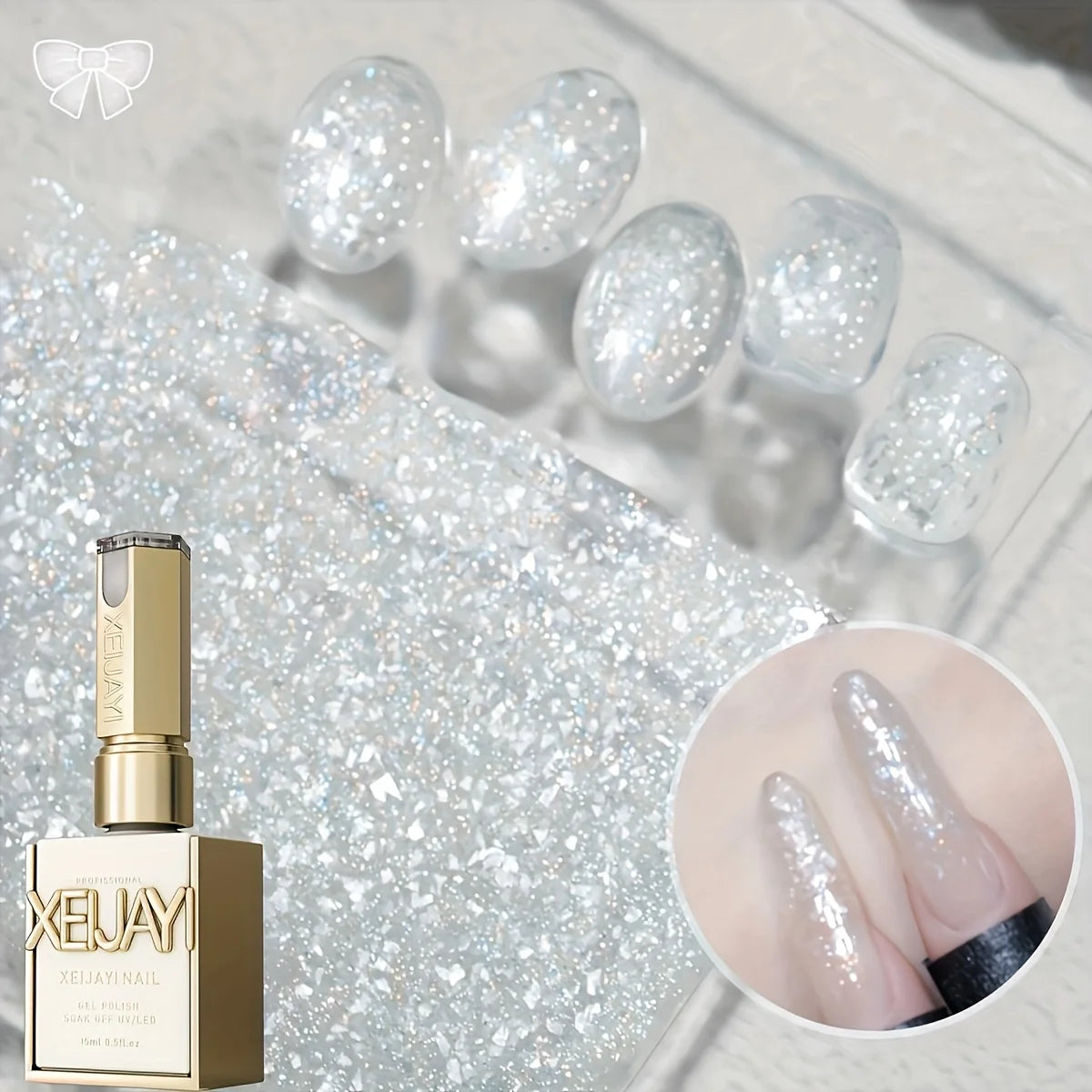 Glamorous Spring Nails Seasonal Nail Art 15ml Nail Gel  Soaking UV LED Nail Gel Salon Female Nail Art Tools Four Seasons Fashion