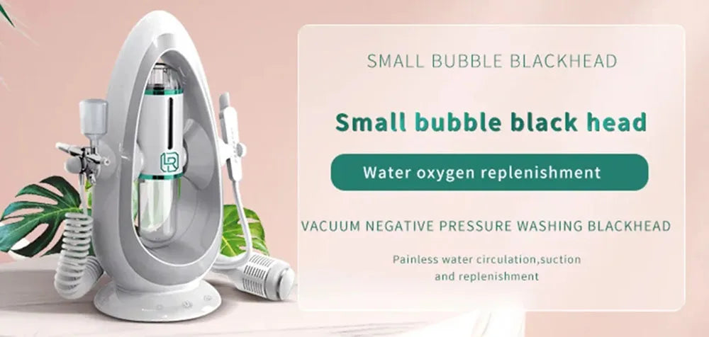 2IN1 Vacuum Acne Pore Cleaner Small Bubble Blackhead Remover Skin Deep Cleaning Beauty Care Tools Moisturizing Beauty Instrument