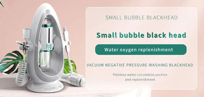 2IN1 Vacuum Acne Pore Cleaner Small Bubble Blackhead Remover Skin Deep Cleaning Beauty Care Tools Moisturizing Beauty Instrument