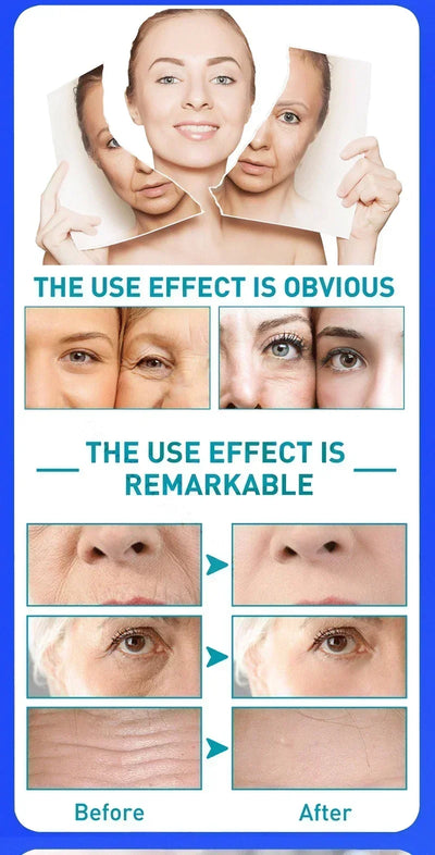 Instant Facial Anti Wrinkle Essence Moisturizing Anti-aging Lifting Firming Brighten Fade Fine Lines Skin Deep Repair Face Serum